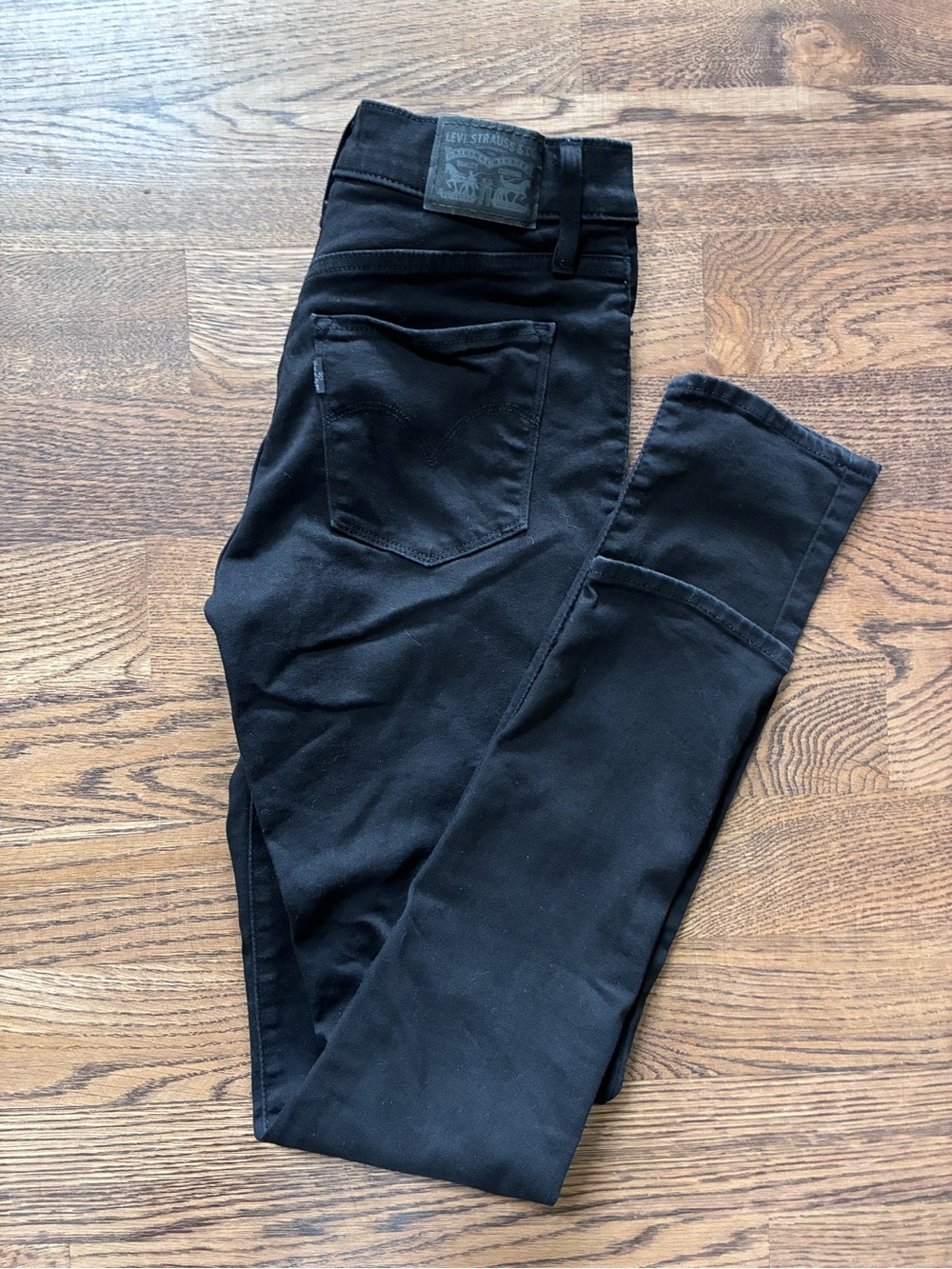 Levi's Black Skinny Jeans W26 L30